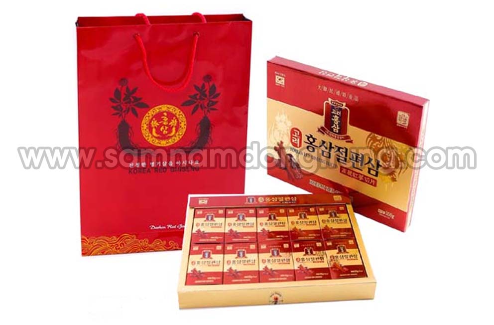 Sam lat tam mat ong Korean Red Ginseng hinh 2 - SÂM LÁT TẨM MẬT ONG KOREAN RED GINSENG