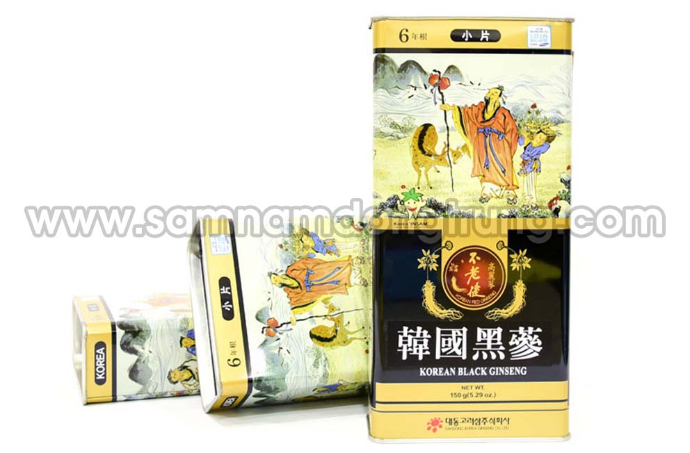 Hac sam kho hop thiec 150g hinh 1 - HẮC SÂM KHÔ HỘP THIẾC 150g