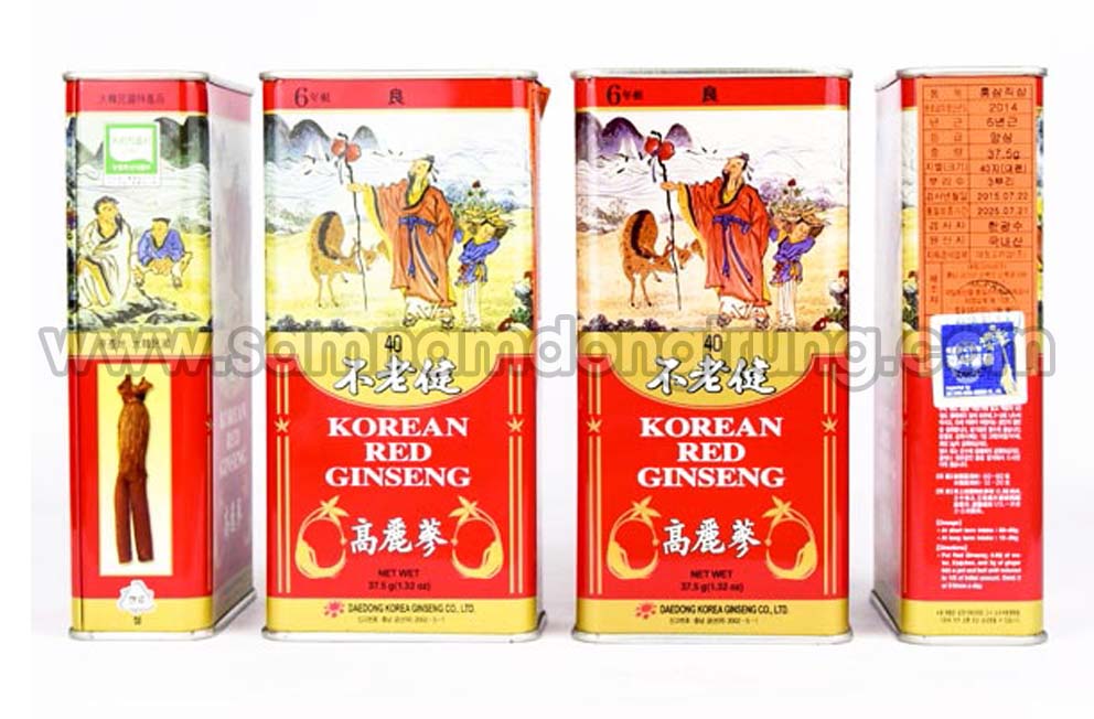 Sam kho hop thiec daedong 37.5g hinh 2 - SÂM KHÔ HỘP THIẾC DAEDONG 37,5g