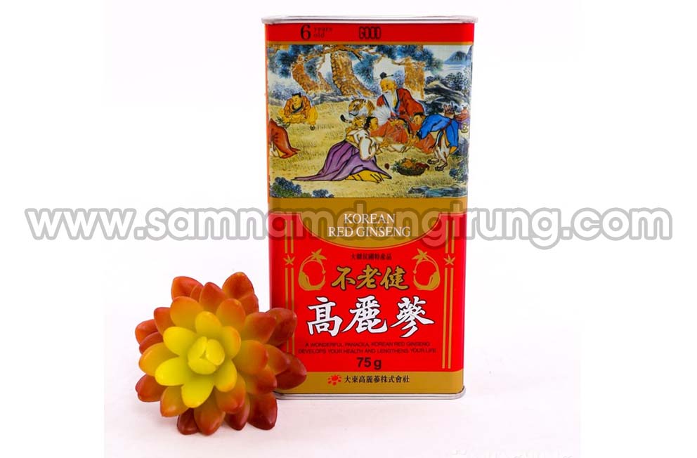 Sam kho hop thiec daedong 75g hinh 1 - SÂM KHÔ HỘP THIẾC DAEDONG 75g