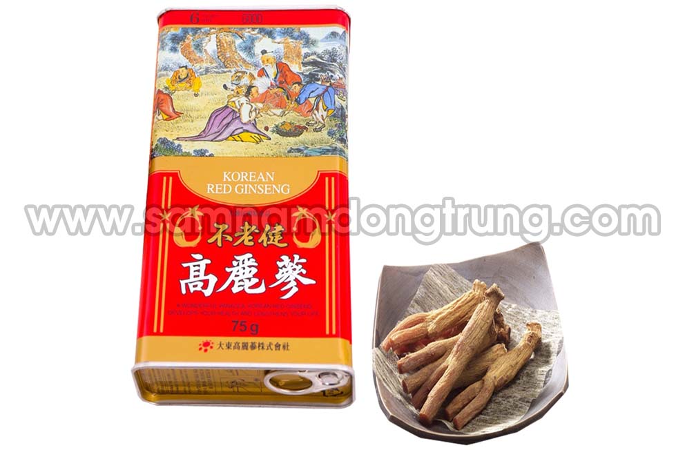 Sam kho hop thiec daedong 75g hinh 2 - SÂM KHÔ HỘP THIẾC DAEDONG 75g