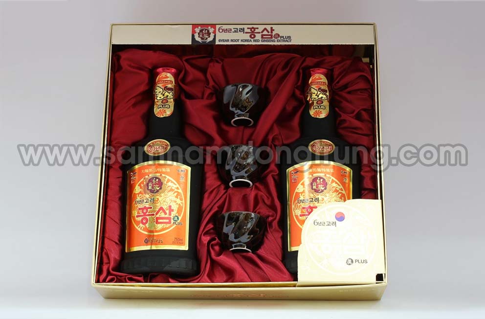 Tinh chat hong sam chai doi 750ml hinh 2 - TINH CHẤT HỒNG SÂM CHAI ĐÔI