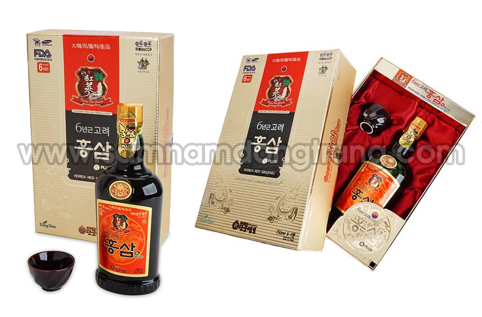 Tinh chat hong sam chai don 750ml hinh 1 - TINH CHẤT HỒNG SÂM CHAI ĐƠN